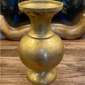 Vintage Brass Vase